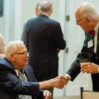 Guests at the Foundation Holiday Reception